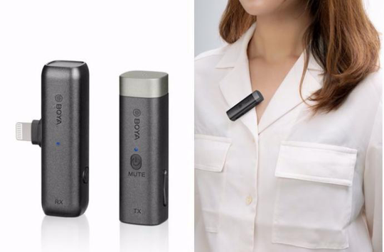 Boya Langaton suoratoistomikrofoni (USB-C) - BOYA