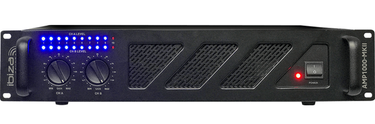 Ibiza AMP1000-MKII vahvistin 2 x 800 W - IBIZA