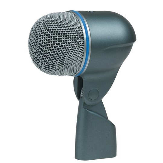 Shure BETA52A Suuri rumpumikrofoni