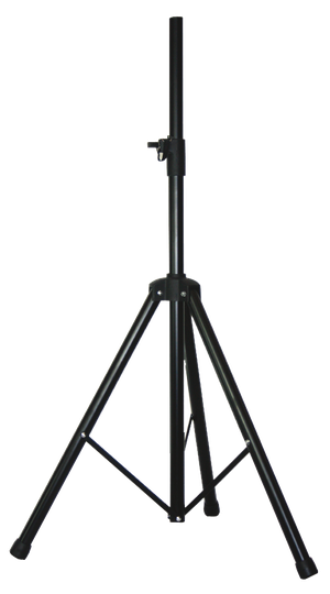 Alumiininen kaiutinteline (30kg/1,80m), musta - IBIZA