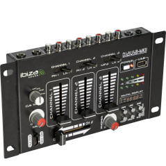Ibiza DJ21-MKII 4-kanavainen DJ Mikseri - IBIZA