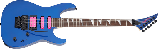 Jackson X-sarjan Dinky DK3XR HSS sähkökitara (Neon sininen)