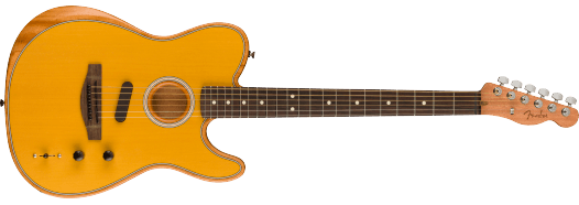Fender Acoustasonic Player Telecaster Sähkökitara (Butterscotch Blonde )