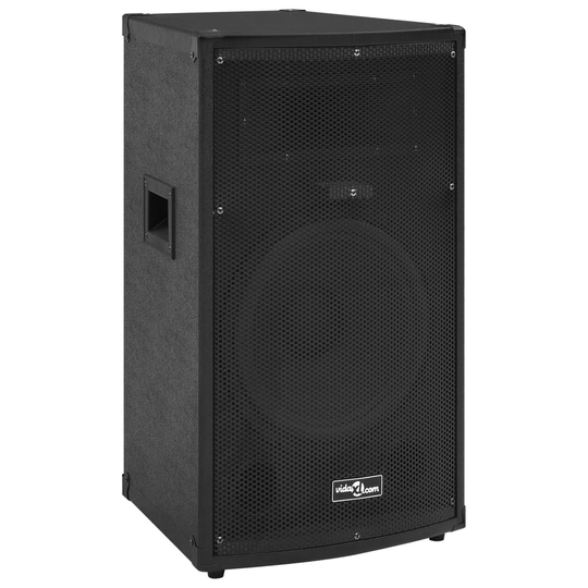vidaXL Passiiviset Hi-Fi-lavakaiuttimet 1000 W musta 32x32x64 cm