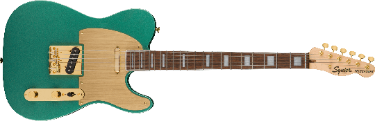 Fender Squier 40th Anniversary Telecaster "Gold Edition" Sähkökitara (Sherwood Green Metallic )