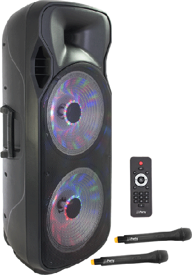 Party Sound bilekaiutin 2 x 15" bassolla - Party light & sound