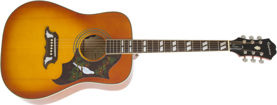 Epiphone Dove Studio Western kitara (Violinburst)