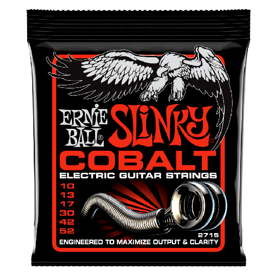 Ernie Ball Slinky Cobalt Kitara jouset, Sähkökitara Skinny Top Heavy Bottom 010-052 - Ernie Ball
