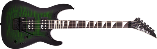 Jackson Dinky JS32Q DKA Sähkökitara (Transparent Green Burst )