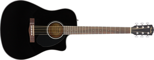 Fender CD-60SCE Dreadnought Western (musta)