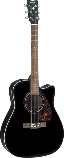Yamaha FX370C Elektroninen akustinen kitara (musta)