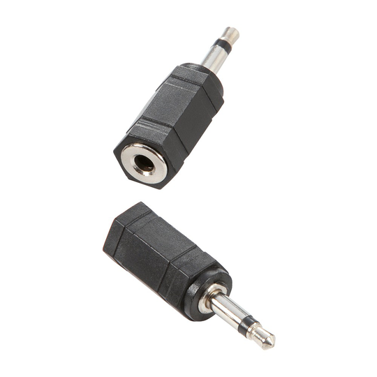 Sovitin Audioliitin 3,5 mm:n stereoliittimen naaras 3,5 mm:n monoliittimeen - Adam Hall