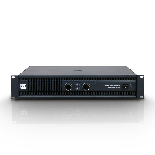 LD Systems DEEP2 2400 X vahvistin 2x600W 8 Ohm